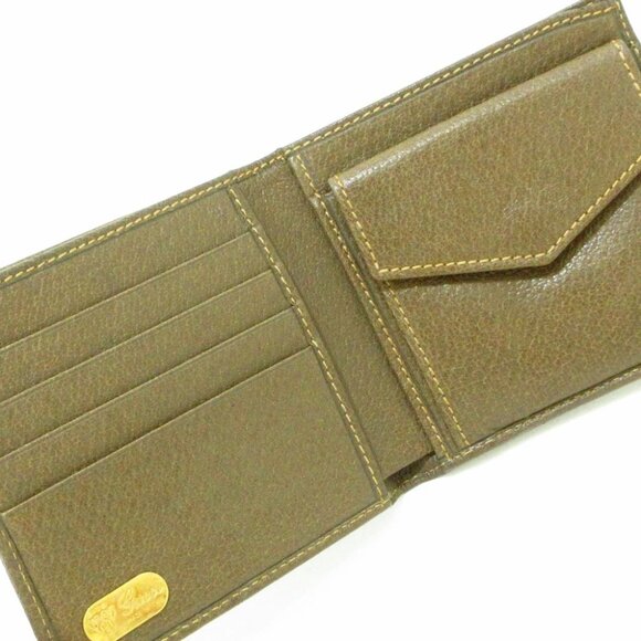 Auth GUCCI Old Gucci Brown Leather Bifold Wallet - Picture 3 of 6